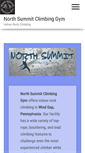 Mobile Screenshot of northsummitclimbing.com